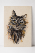 Retrato personalizado de una mascota